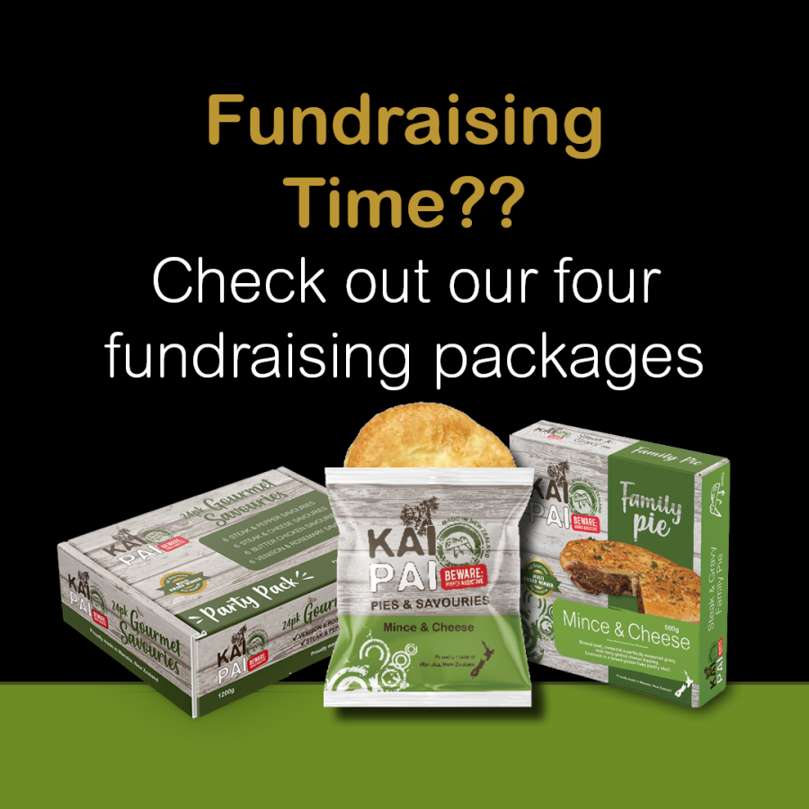Fundraise with Kai Pai Pies & Savouries